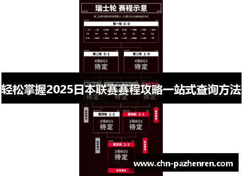 轻松掌握2025日本联赛赛程攻略一站式查询方法